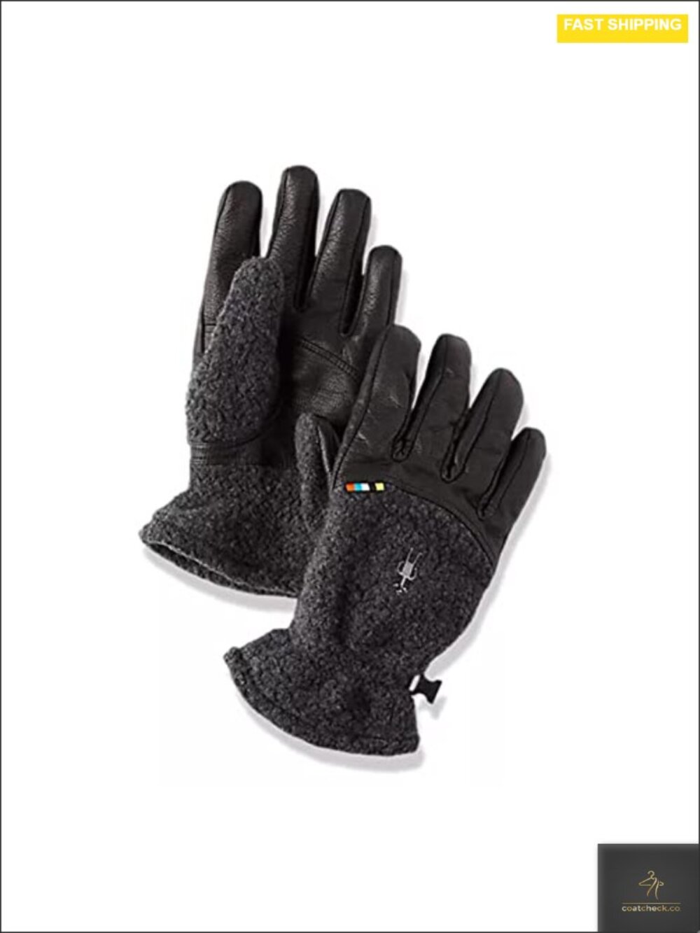 Merino Wool Hiking Gloves for Men Women Outdoor Winter Warm